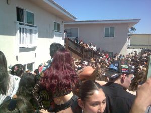 Deltopia takes place in 2024 on Del Playa Drive in Santa Barbara, Calif. The event is yearly and takes place during the first weekend of April.