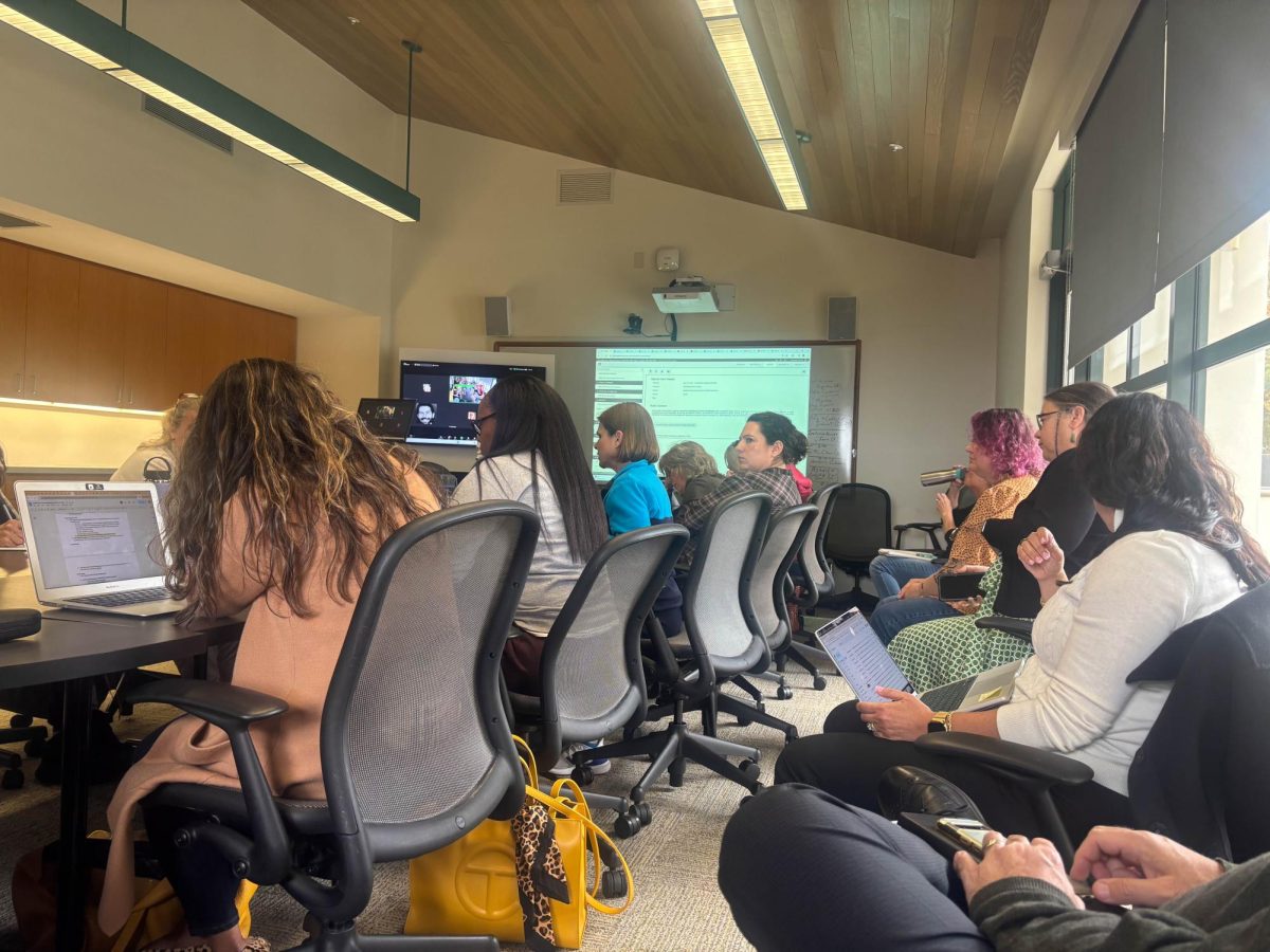 Academic Senate convenes on April 23 in Santa Barbara, Calif. The board discussed matters having to do with course names.