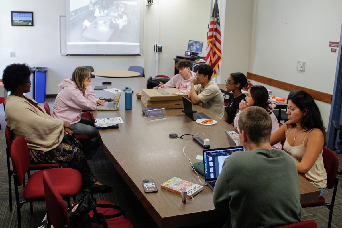 On April 11, ASG hosts its first town hall meeting for students to voice their campus concerns in Room 223 in Santa Barbara, Calif. ASG hopes to hold a town hall meeting once a month.