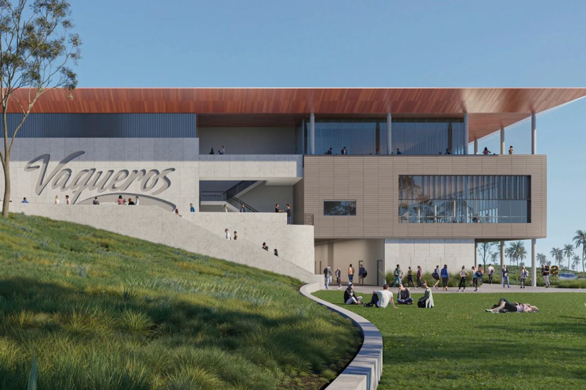 Mock of the Sports Pavilion at City College in Santa Barbara, Calif. Courtesy of SBCC Office of Communications.